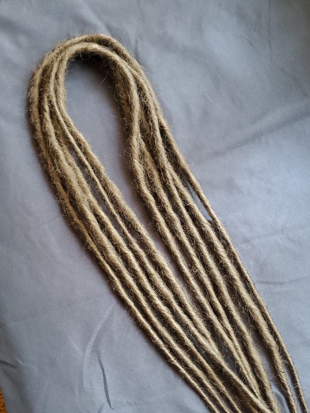 Dreadfull Hippie Braid-In Dreadlocks - Dark Gray - Pack Of 5